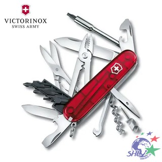 VICTORINOX 維氏瑞士刀 經典34用 網際工具CyberTool系列 / 1.7725.T / VN48【詮國】