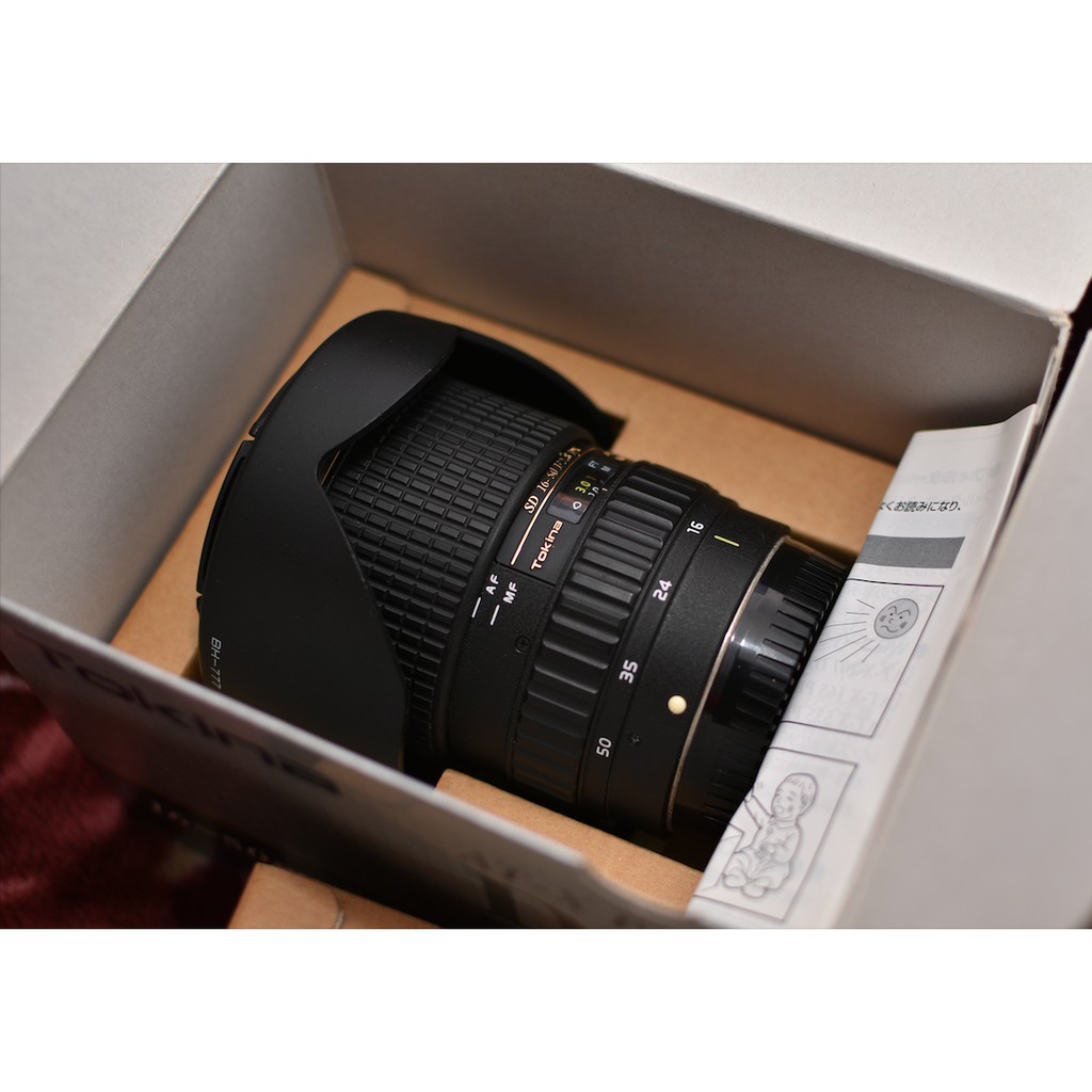 Tokina SD 16-50mm f2.8  AT-X Pro Dx for Canon