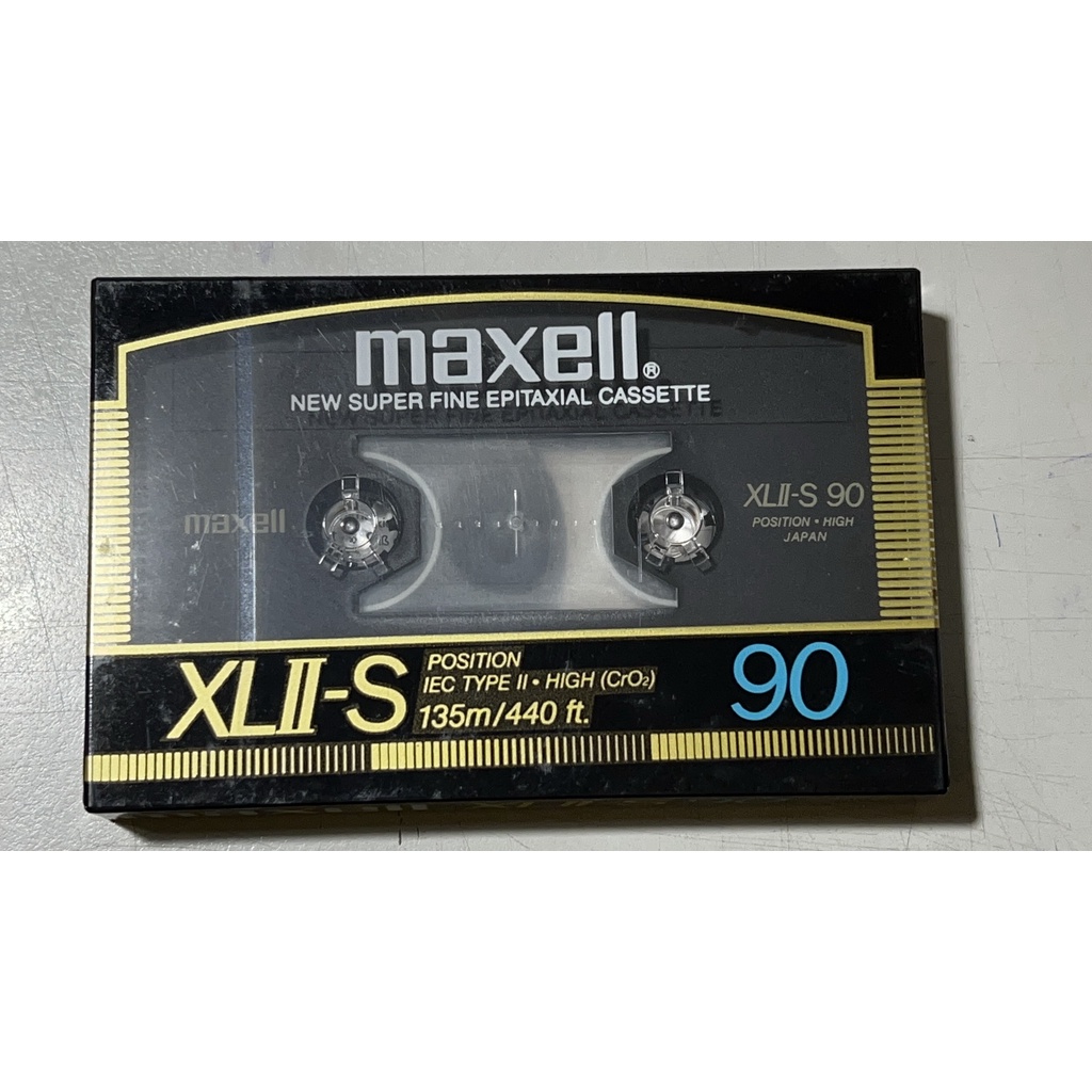 [syu.james專屬賣場] maxell XLII-S 90分鐘 卡式Cro2空白錄音帶 日本製