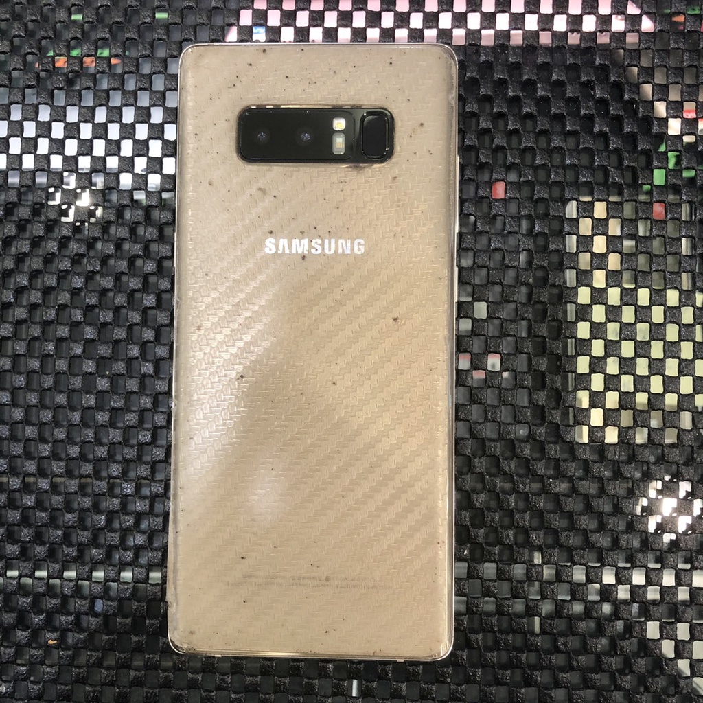 %台機店 三星 SAMSUNG Note8 6G 64G 金 6.3吋 零件機 二手機 實體店 板橋 台中 竹南 可面交