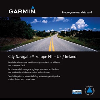 Garmin 英國 愛爾蘭 自由行 導航地圖 地圖卡
