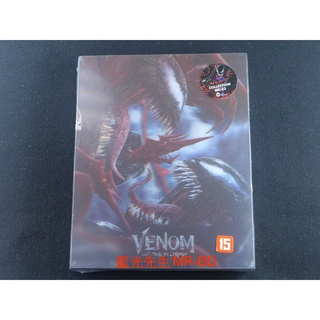 幻彩鐵盒[藍光先生UHD] 猛毒2 ：血蜘蛛 UHD+BD 雙碟B款版 Venom : Let There Be Car