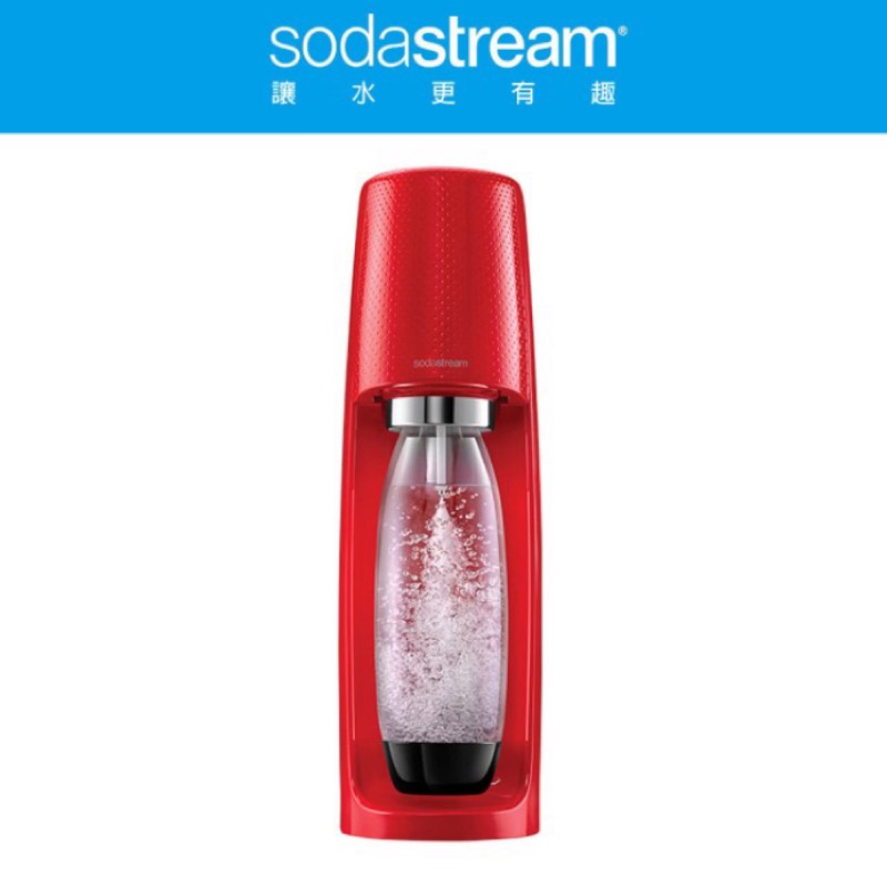 SodaStream spirit氣泡水機/紅/全新