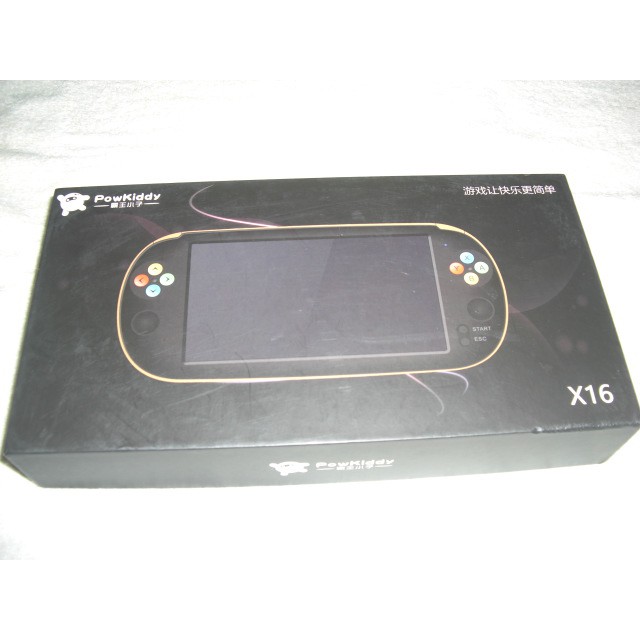 POWKIDDY X16 7寸視頻高清遊戲機 GBA街機