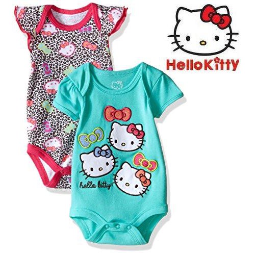 全新 美國購入 Hello Kitty / Disney baby 米奇 短袖包屁衣 3-6M 男寶/女寶