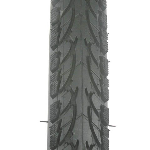 【阿亮單車】KENDA建大外胎26X1.75 防刺 耐磨膠+反光條 黑色平紋胎（K1119）《A23-816-1》