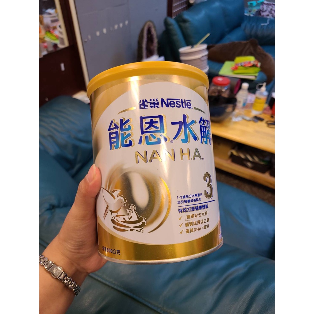 雀巢-能恩水解3部分水解蛋白幼兒營養成長配方800g...(1箱6罐)(箱購)