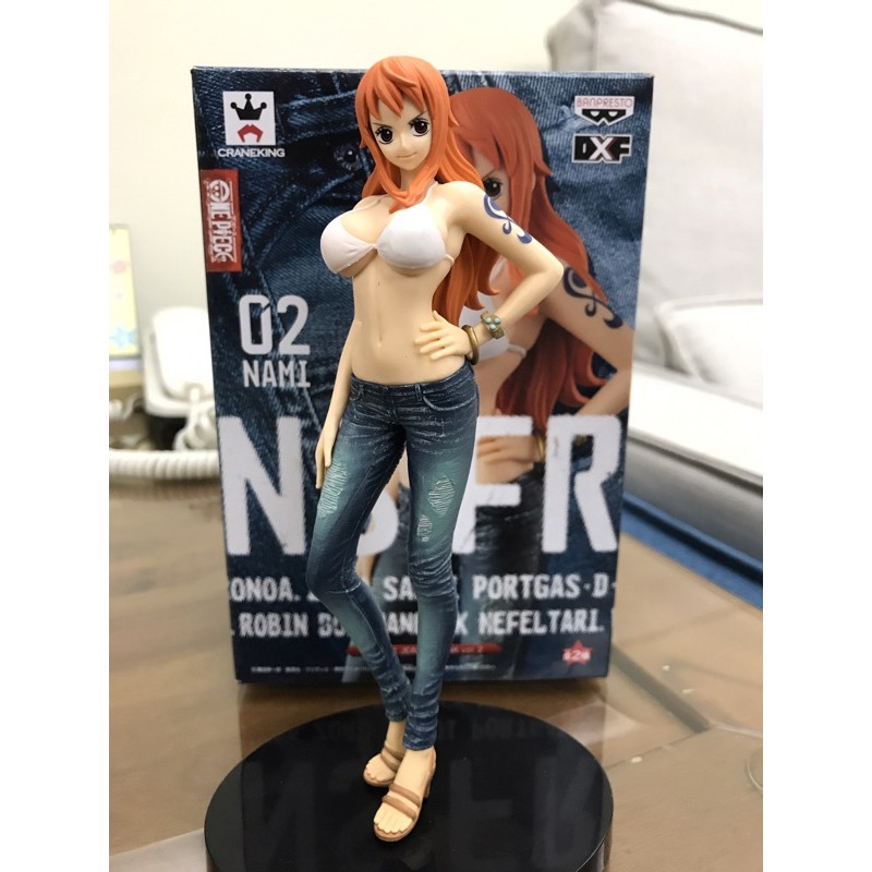 海賊王 NSFR 牛仔褲 娜美 代理 白證 DXF