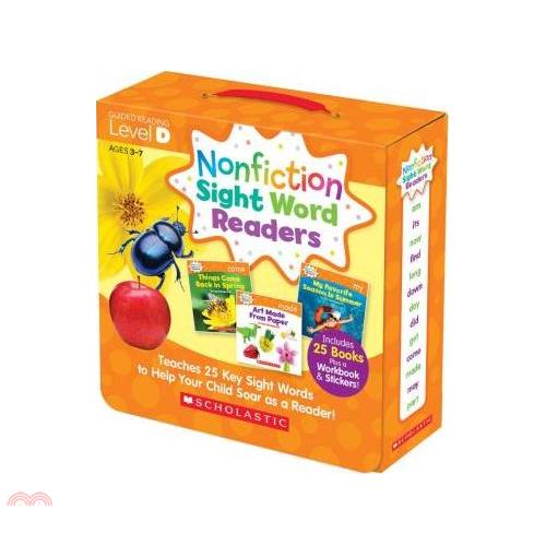 Nonfiction Sight Word Readers Set D (with CD)