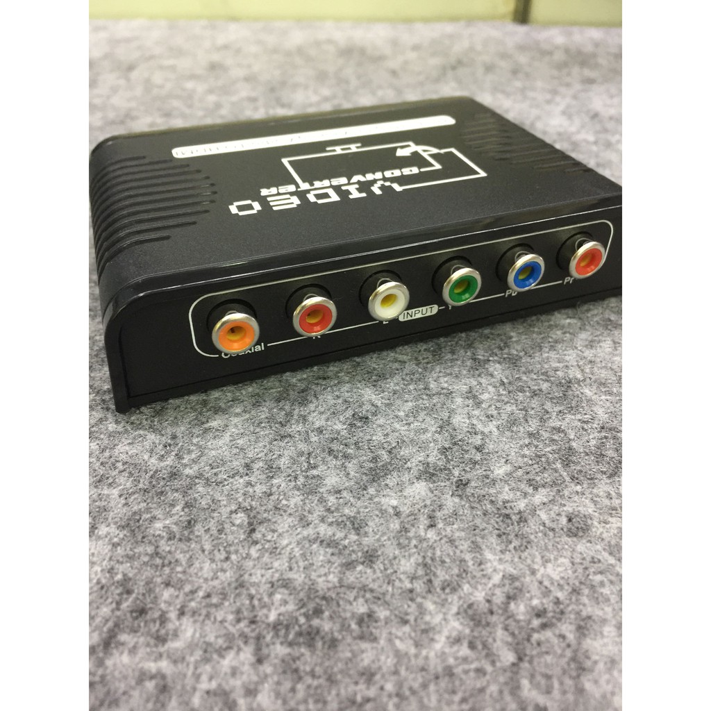 Ps2 Xbox Wii Dvd播放器轉hdmi Ypbpr色差端子轉hdmi轉換器 蝦皮購物