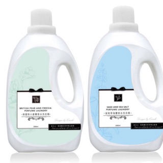 [韓國肯妮] 康朵 英國梨小蒼蘭/鼠尾草海鹽香水洗衣精 2000ml 瓶裝