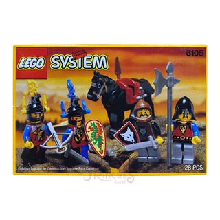 公主樂糕殿 LEGO 樂高 絕版 盒裝 全新 1993年 6105 城堡 中世紀騎士 補充包 F1