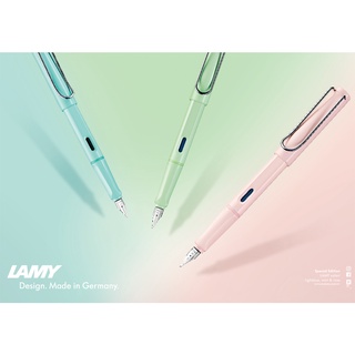 [全新] 原廠正品 LAMY SAFARI 狩獵者系列 馬卡龍 – 薄荷綠 鋼筆50ML墨水禮盒