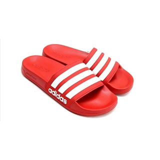 adidas愛迪達 ADILETTE SHOWER男女生拖鞋運動拖鞋GZ5923 ( FY7815 紅 )