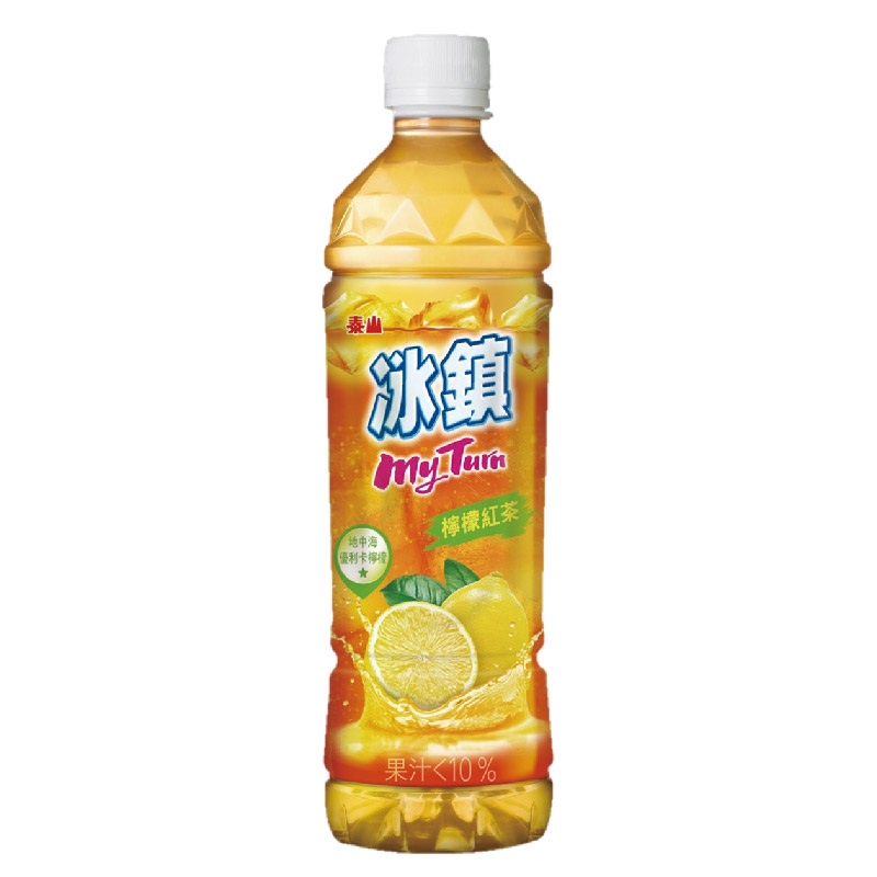 泰山冰鎮 檸檬紅茶[箱購] 535ml x 24【家樂福】