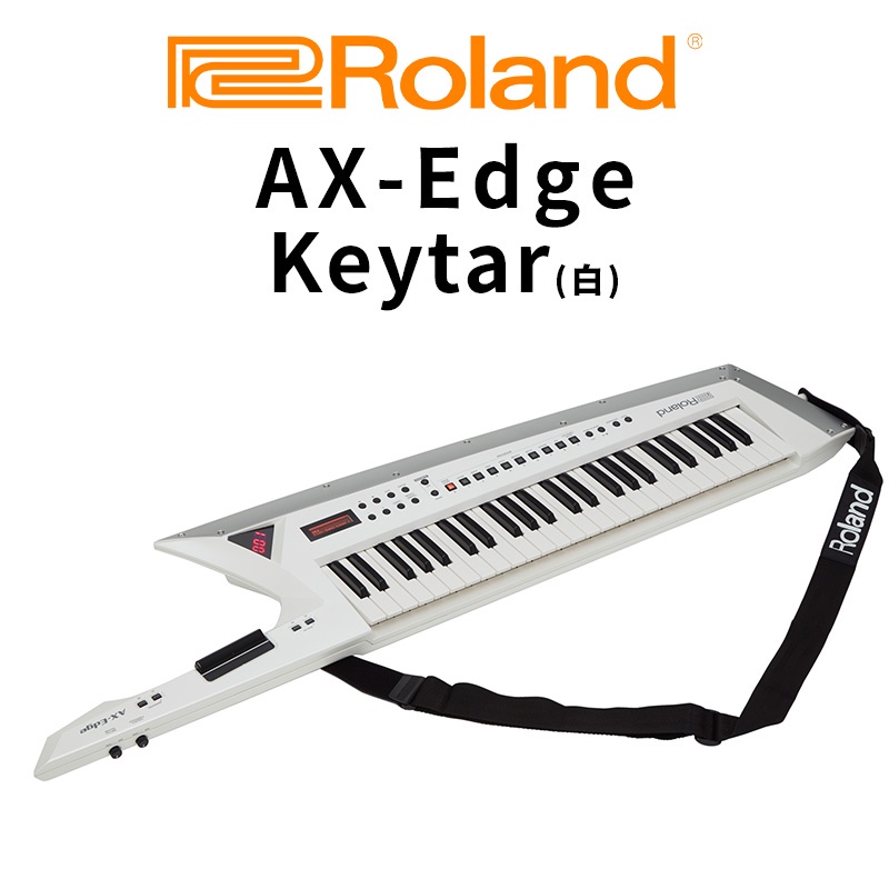 Roland AX-Edge  keytar WH 肩背式 白色 合成器【金聲樂器】