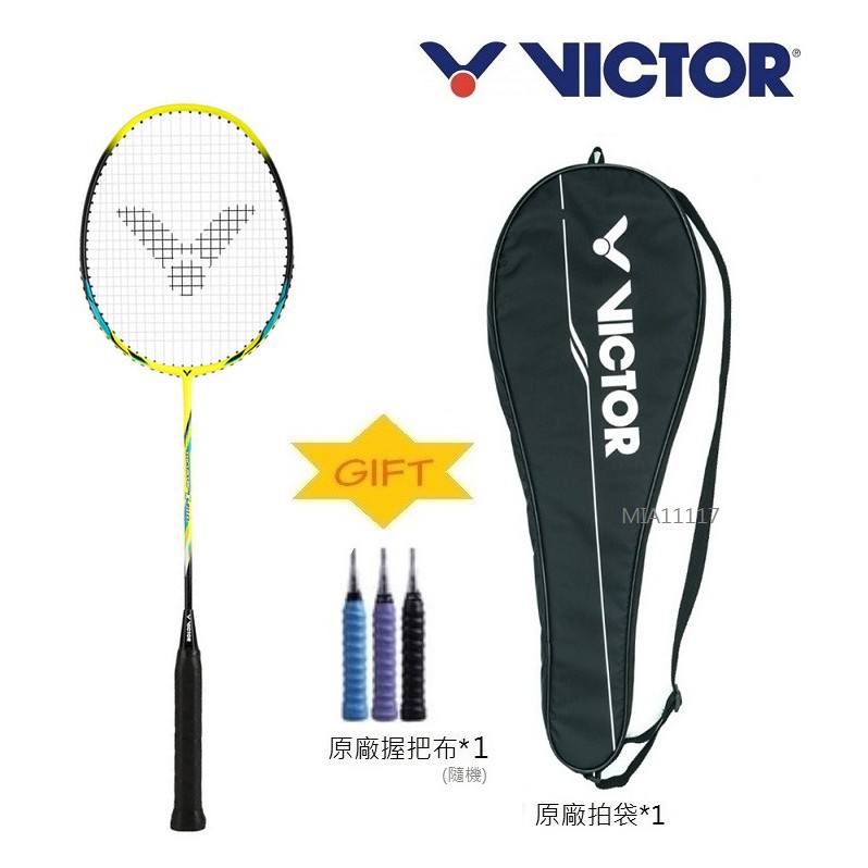 現貨 victor 勝利 羽球拍 進攻款 中管碳纖維 突擊 TK 811CL 穿線拍 羽球 握把布