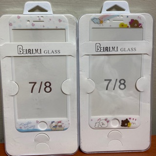 iPhone 6.7 唐老鴨、熊大/兔兔手機玻璃貼