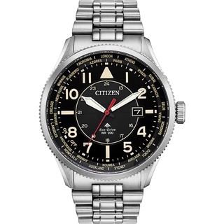 ∣聊聊可議∣CITIZEN 星辰 光動能萬年曆手錶-黑x銀/44mm BX1010-53E