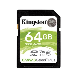 金士頓 64G Kingston Canvas Select Plus SDXC UHS-I U1 記憶卡【保固公司貨】