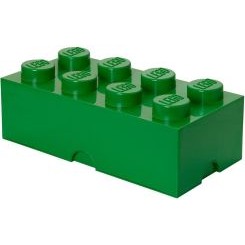 限宅配【積木樂園】樂高 LEGO 4004  綠色 積木製物盒 收納箱 收納盒