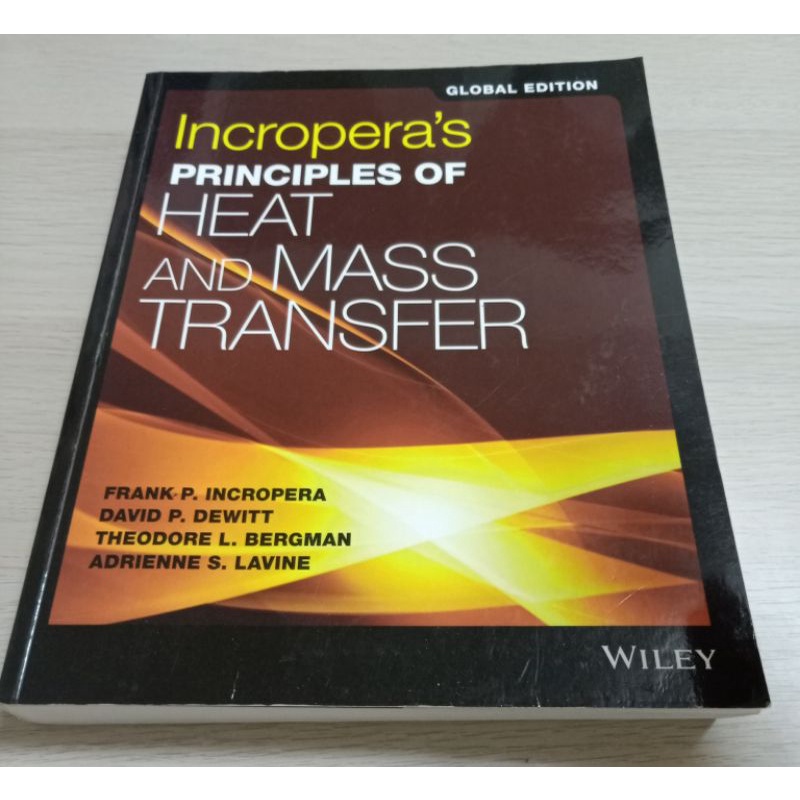 incropera`s principles of heat and mass transfer的價格推薦 - 2026年3月 | 比價比個夠 ...