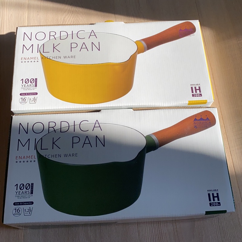 NORDICA milk pan 琺瑯鍋 牛奶鍋 nordica 過年清物降價！！！年後變為原價500