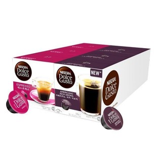 【小如的店】好市多線上代購~Dolce Gusto 雀巢義式濃縮+美式經典濃鬱咖啡膠囊組(96顆入) 124858