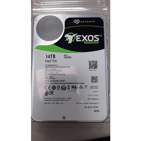 Seagate Exos 14TB SATA 3.5吋 企業級硬碟