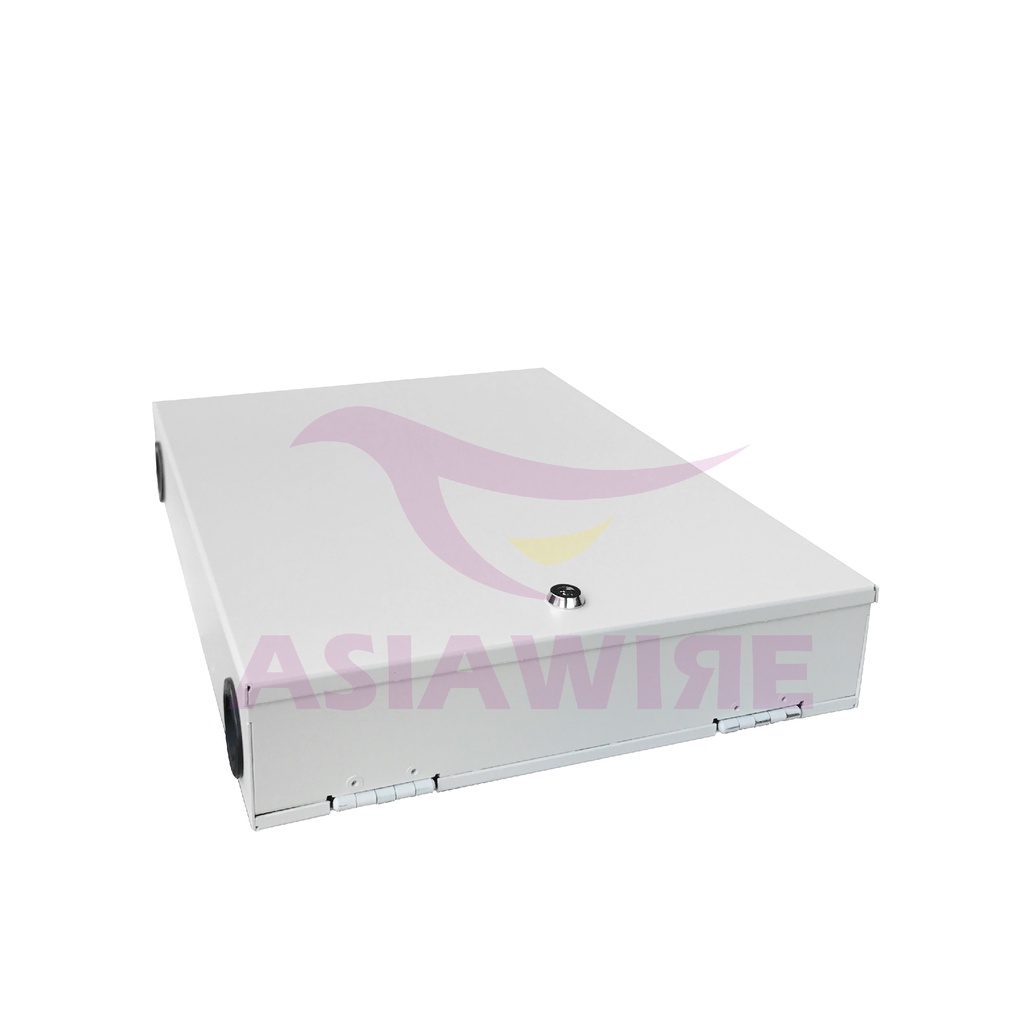 ASIAWIRE駿程科技 12P壁掛式光纖收容箱/桌上型/對接/熔接盒★下單備註介面★只有米白色