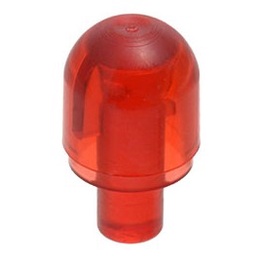 正版樂高LEGO零件(全新)- 58176 28624, 29380 燈 燈罩 警示燈 透明紅色