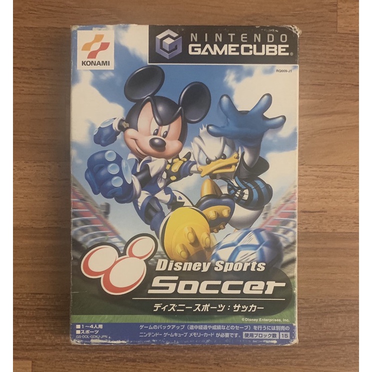 NGC 迪士尼 明星運動會 足球 運動 正版遊戲片 原版光碟 GC Gamecube 任天堂 日版 Wii適用