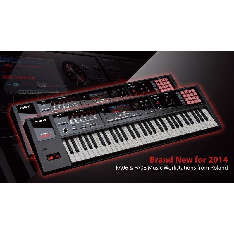 造韻樂器音響-JU-MUSIC-全新 Roland FA-06Music Workstation 音樂 工作站 合成器