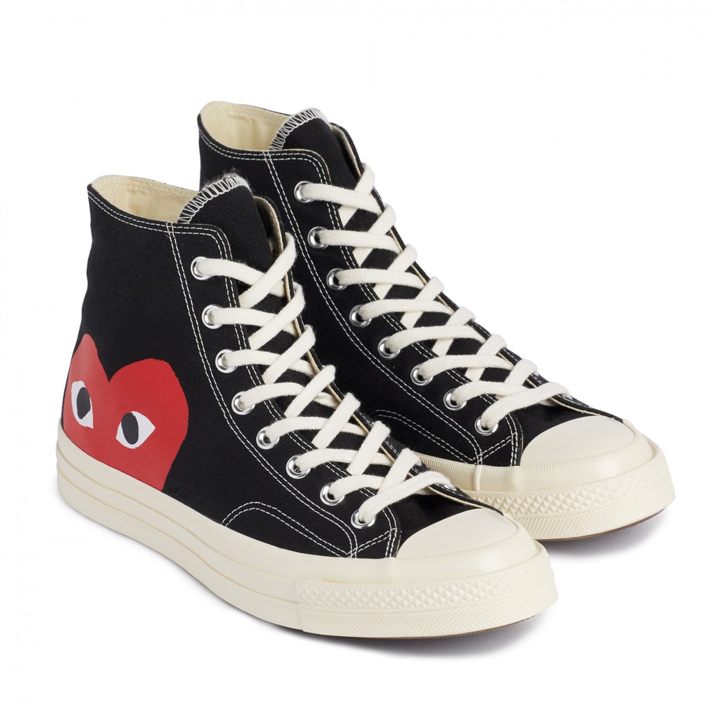 converse white red heart