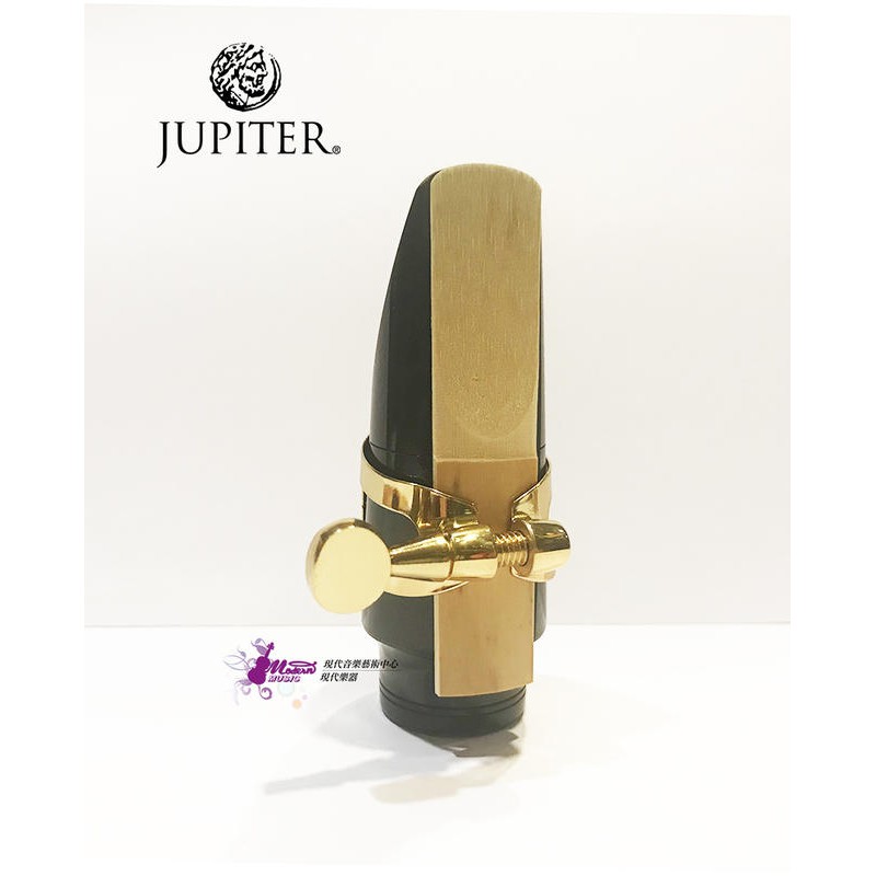 【現代樂器】Jupiter Soprano Saxophone 高音薩克斯風 金屬束圈 新型單件式螺絲