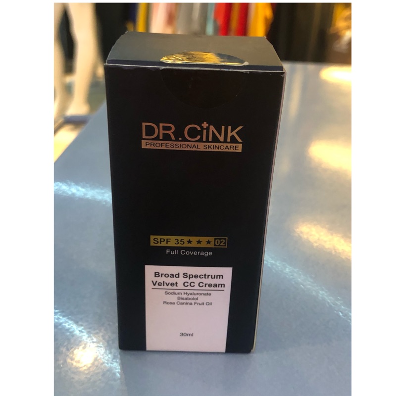 DR.CINK 高解析絲絨柔焦CC霜（02遮瑕款）