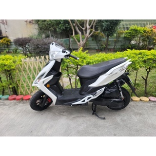 高雄shp車行2019.8出廠.光陽Vjr125消光白色.雙碟煞.可以現金可以分期.信用不良.分期強力過件
