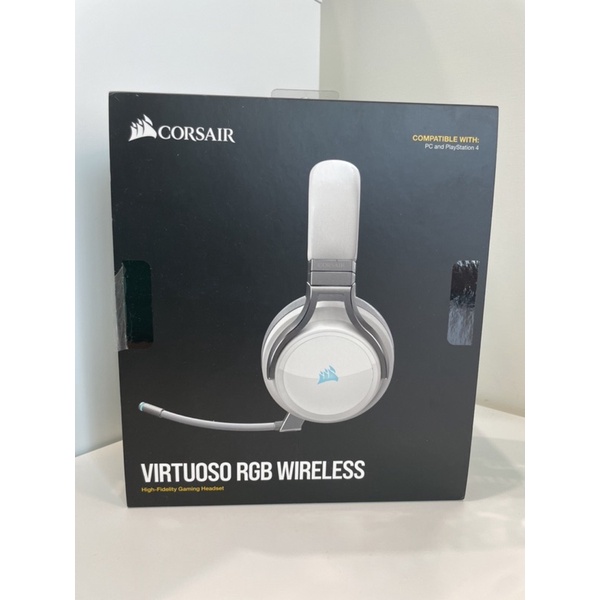 （已售）海盜船 Virtuoso RGB Wireless 無線耳機/無線/杜比7.1/Rgb/