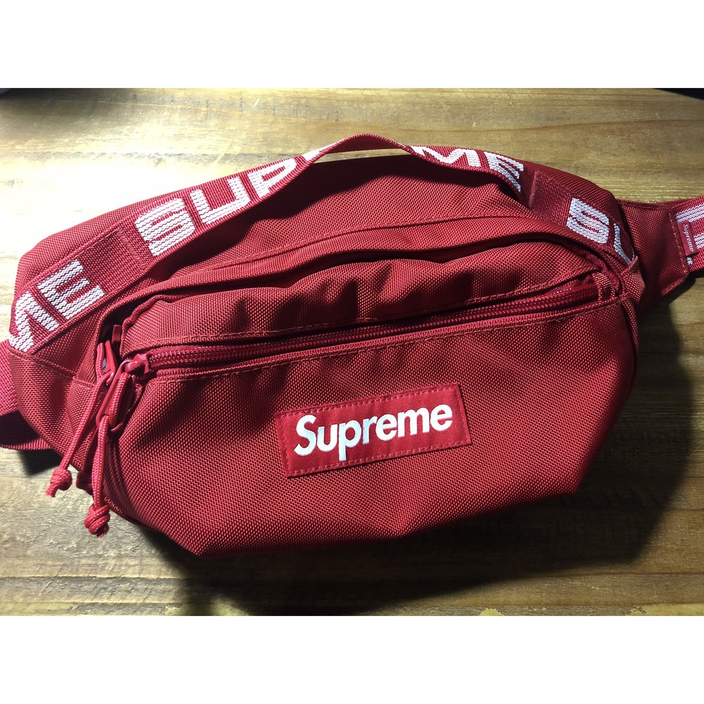 Supreme Waist Bag SS18 Red 腰包 紅 近全新