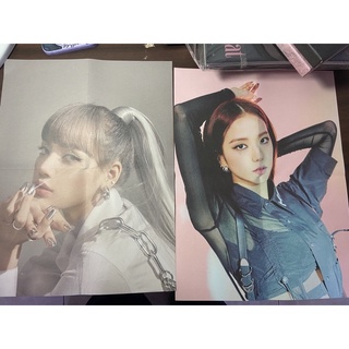 BLACKPINK kill this love專輯內附摺頁海報