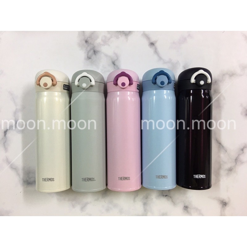 THERMOS 膳魔師 JNR-500不銹鋼真空輕巧變保溫瓶 JNR系列 500ml 隨手瓶 保温 保冷 彈蓋直飲