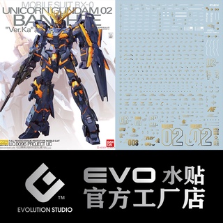 練功神物 EVO MG 報喪女妖水貼 獨角獸2號機 卡報喪 模型 燙金 水貼