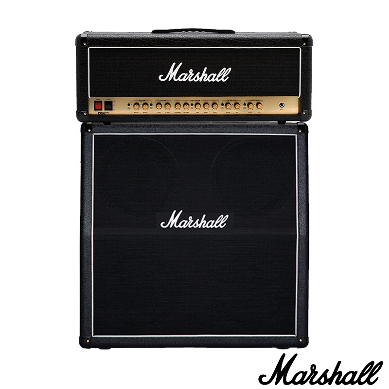 Marshall DSL100HR + MX412AR 真空管 100瓦 電吉他 音箱 箱體【又昇樂器.音響】