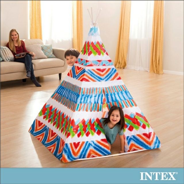 兒童印地安錐形遊戲帳篷 15150080(48629)