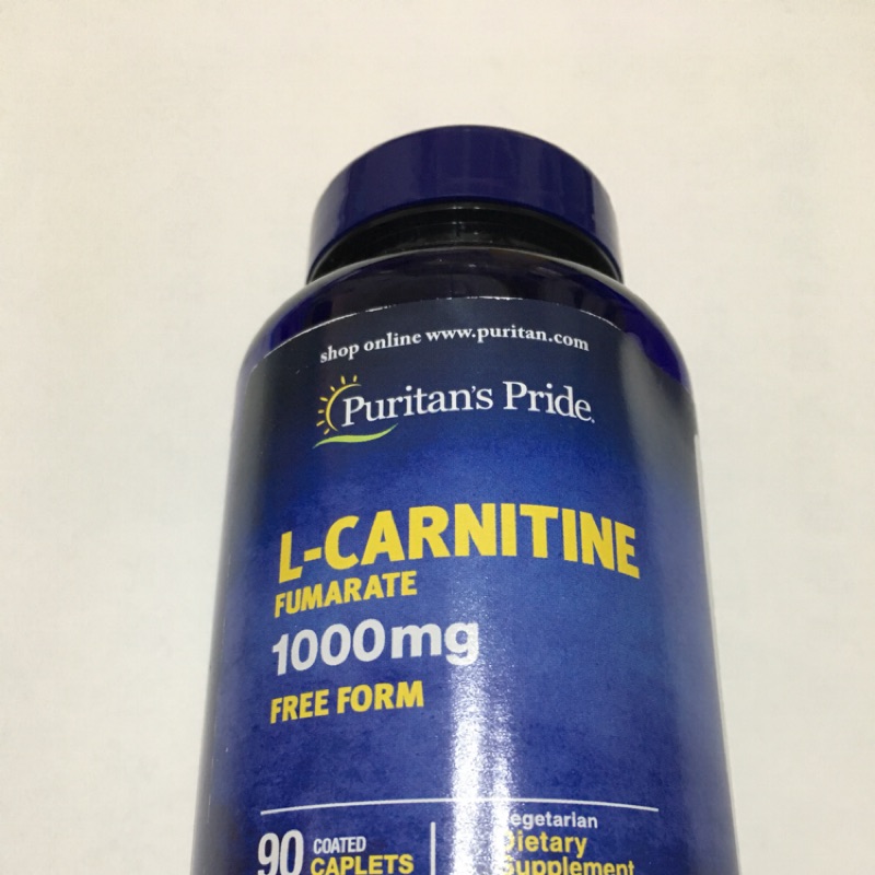 熱賣 美國［Puritan's Pride ］L-Carnitine 高單位左旋肉鹼 1000mg 90顆