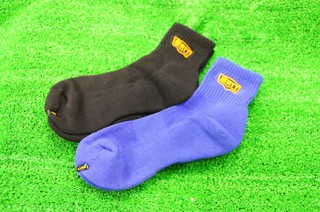 《星野球》ZETT金標 棒壘球運動短襪 台灣製造 舒適耐穿 加厚毛巾底 黑色/寶藍色 BKT-360