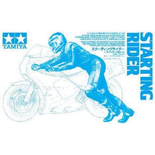 神通模型 田宮 TAMIYA 14124 1/12 Starting Rider 起跑線騎士人形