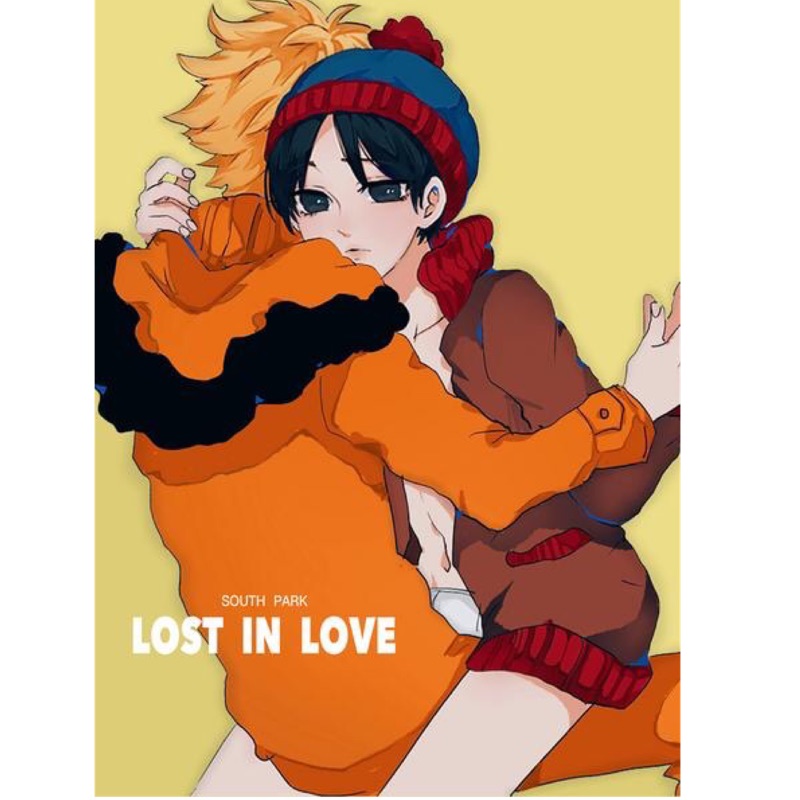 【同人誌】漫畫 南方公園 South Park kenny x Stan lost in love 同人誌 BL