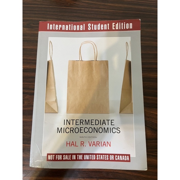 Intermediate Microeconomics 9th edition個體經濟學二手用書
