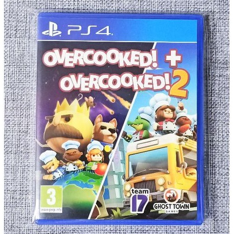 【沛沛電道⚡】PS4 煮過頭 1+2 OVERCOOKED 1+2 I II 中文版及英文版 可面交 遊戲片